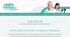 Desktop Screenshot of agm-mueller.de